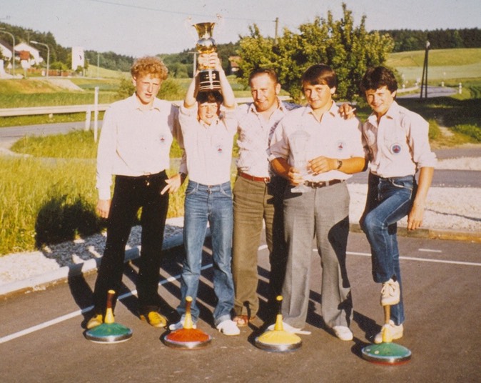Kreispokalsieger Frontenhausen Sommer 1981